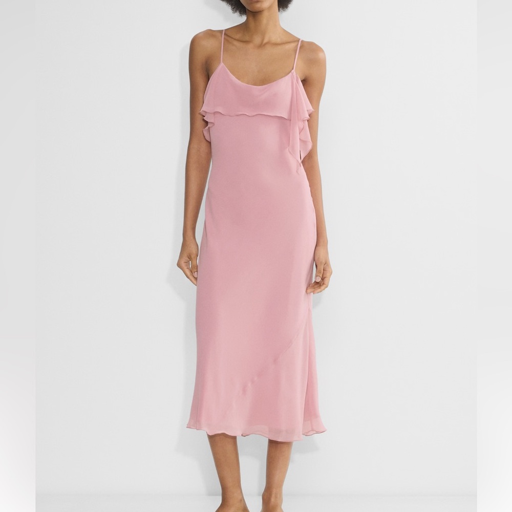 Aritzia Wilfred Cannelle Dress Dreamhouse Pink